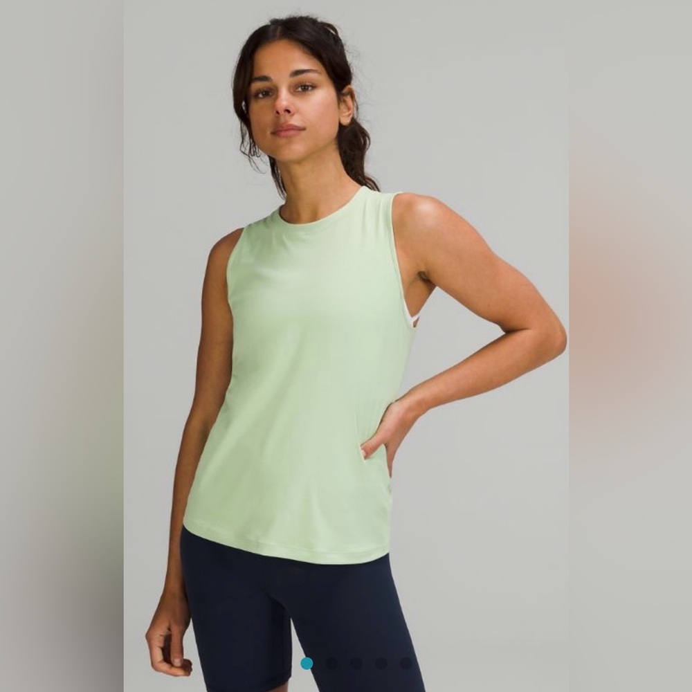 Lululemon Nulu wrap-back yoga tank